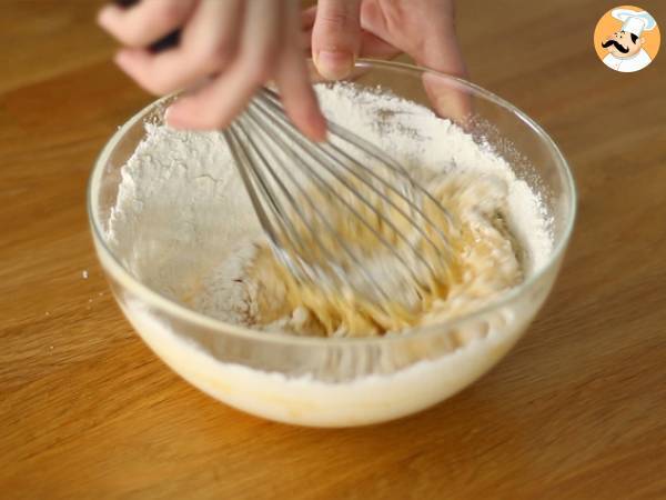 Bizcocho cuatro cuartos (simple y rápido) - Preparación paso 2