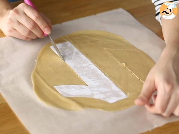Tarta de números (number cake) - Preparación paso 4