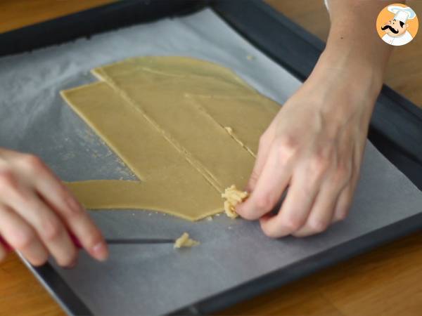 Tarta de números (number cake) - Preparación paso 5