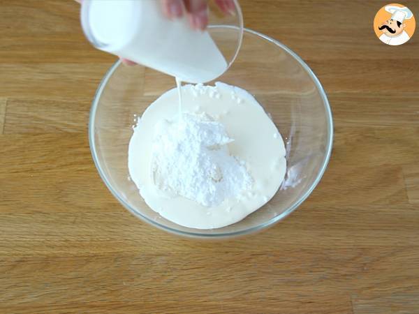 Tarta de números (number cake) - Preparación paso 7