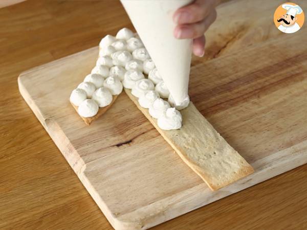 Tarta de números (number cake) - Preparación paso 8