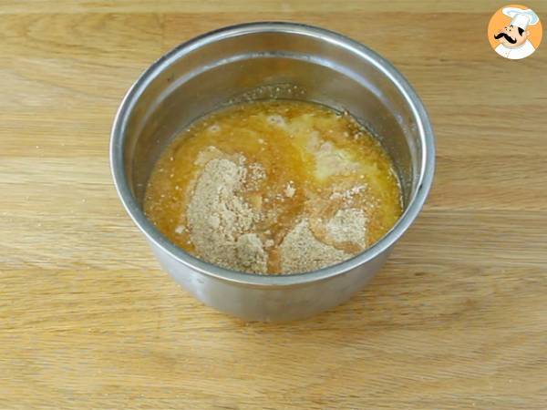 Bavarois de frambuesa y chocolate blanco (etapas y vídeo) - Preparación paso 1