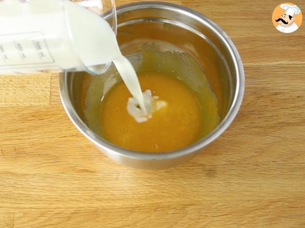 Bavarois de frambuesa y chocolate blanco (etapas y vídeo) - Preparación paso 3