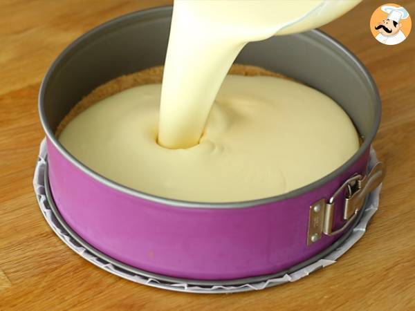 Bavarois de frambuesa y chocolate blanco (etapas y vídeo) - Preparación paso 7