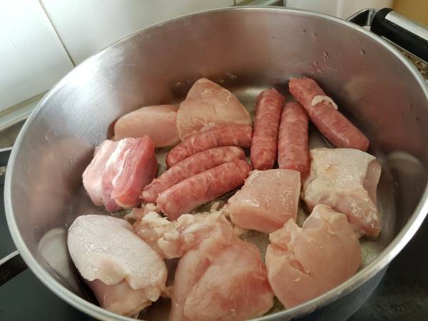 Guiso con todo - Preparación paso 3