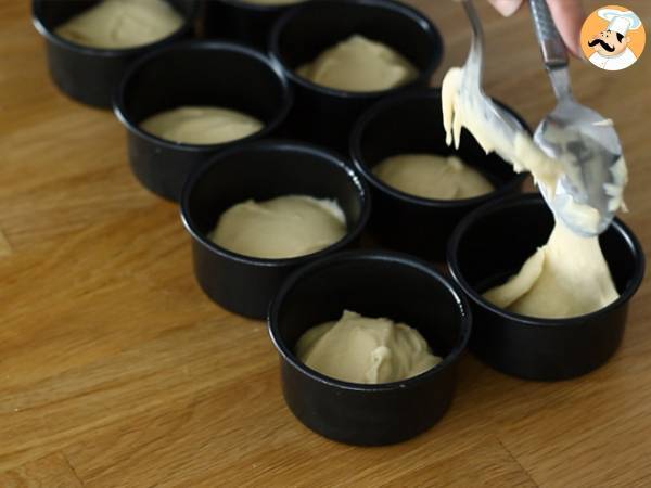 Bizcochitos albaricoque rellenos de mascarpone - Preparación paso 3