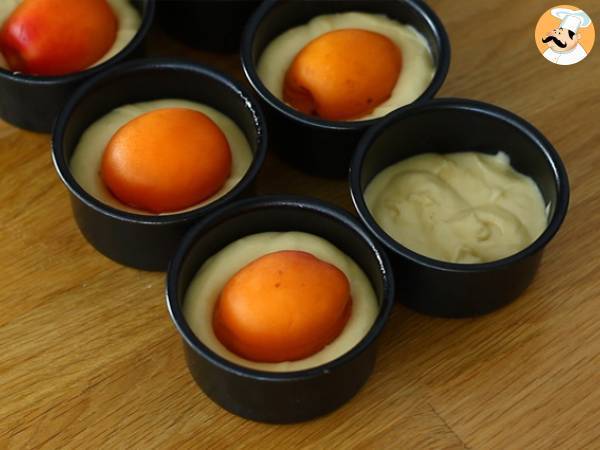 Bizcochitos albaricoque rellenos de mascarpone - Preparación paso 5