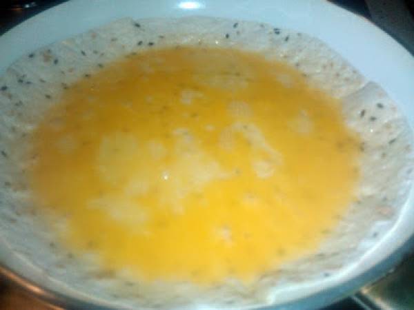 Kathi roll de pollo {chicken frankie}, comida india callejera - Preparación paso 10