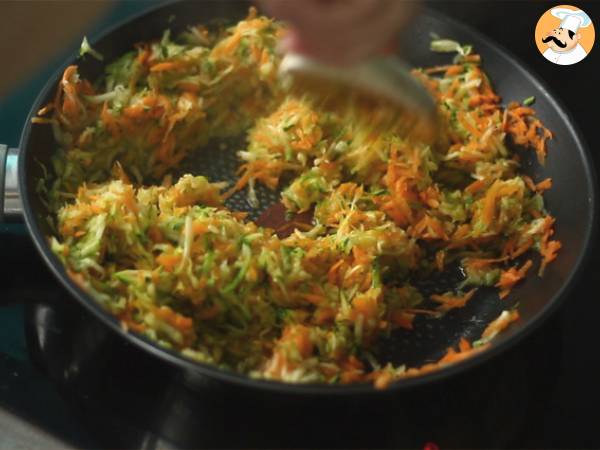 Medallones de verdura (fáciles y rápidos) - Preparación paso 3