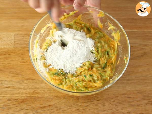 Medallones de verdura (fáciles y rápidos) - Preparación paso 4