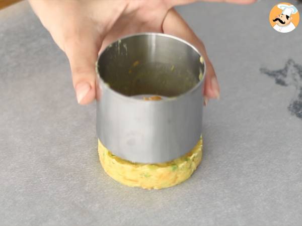 Medallones de verdura (fáciles y rápidos) - Preparación paso 5