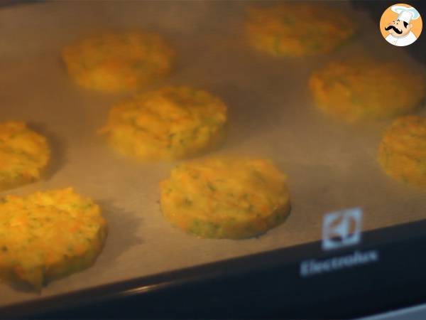 Medallones de verdura (fáciles y rápidos) - Preparación paso 6