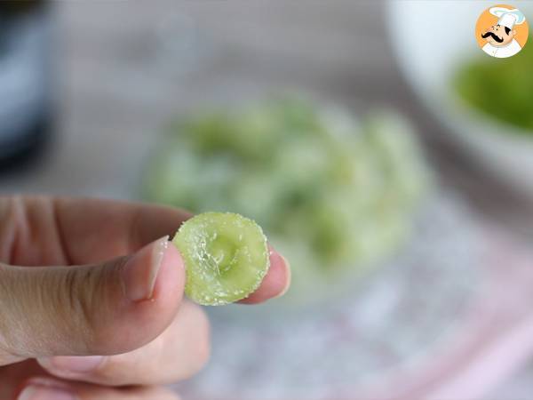 Uvas con prosecco - Preparación paso 5