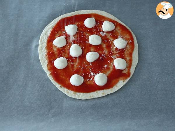 Pizza fajita express - Preparación paso 2