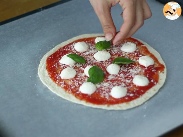 Pizza fajita express - Preparación paso 3