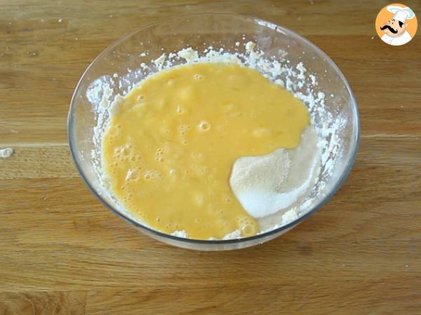 Pudin de pan, receta de aprovechamiento - Preparación paso 3