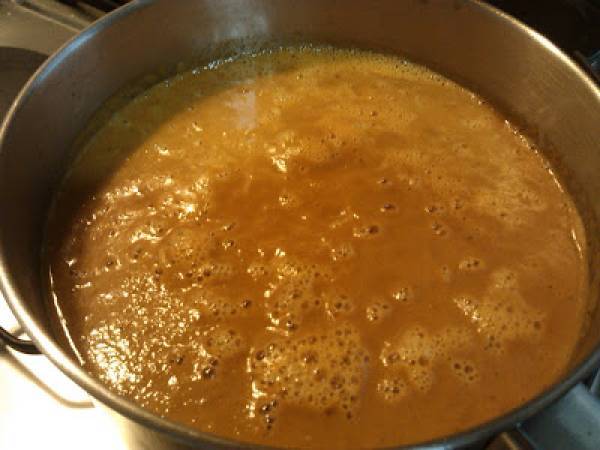 Pechuga de pavo marinada con naranja - Preparación paso 9