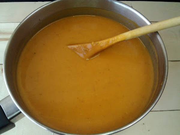 Pechuga de pavo marinada con naranja - Preparación paso 10