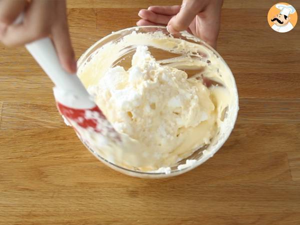 Tiramisú de frambuesas - Preparación paso 4