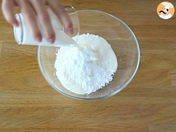 Tartaleta Francia, con arándanos y frambuesas - Preparación paso 3