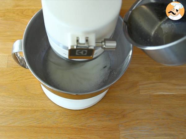 Helado de turrón duro casero - Preparación paso 2