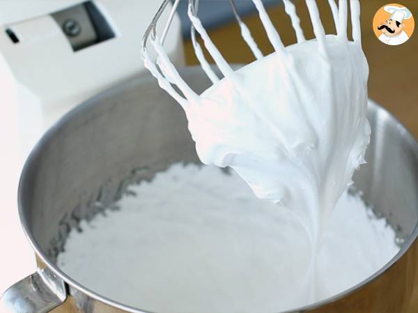 Helado de turrón duro casero - Preparación paso 3