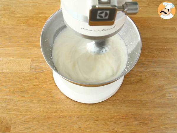 Helado de turrón duro casero - Preparación paso 5