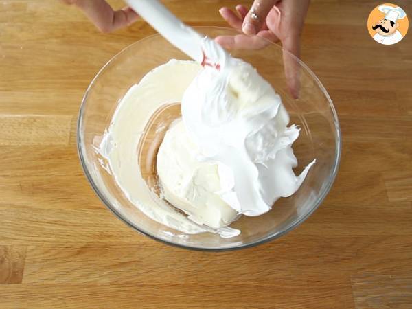 Helado de turrón duro casero - Preparación paso 6
