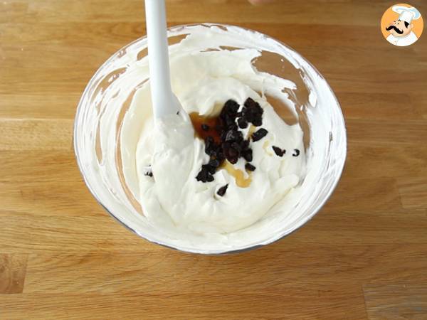 Helado de turrón duro casero - Preparación paso 7