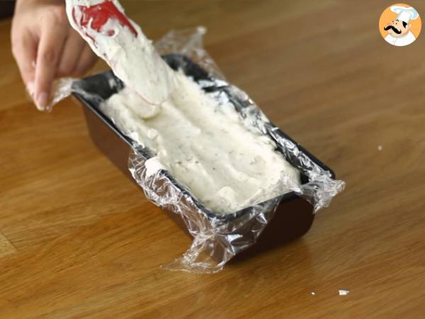 Helado de turrón duro casero - Preparación paso 8