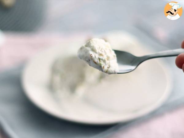 Helado de turrón duro casero - Preparación paso 10