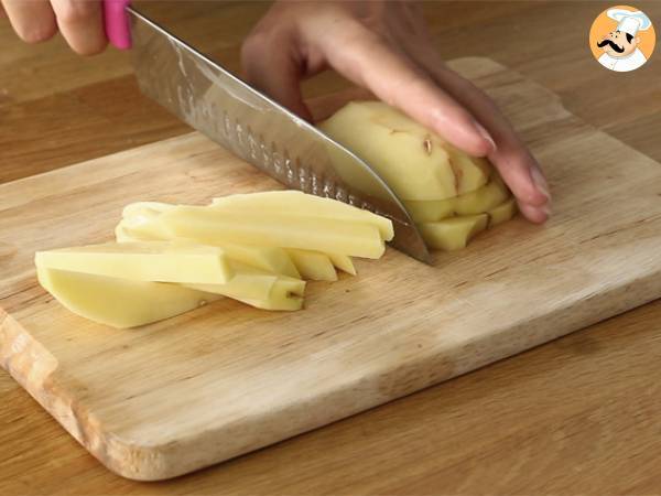 Patatas fritas al horno deliciosas - Preparación paso 1