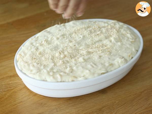 Mac and cheese, gratinado de macarrones americano - Preparación paso 5