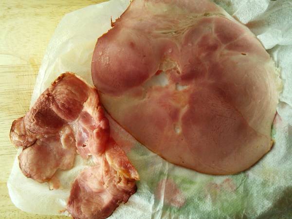 Sandwich de aguacate, huevo y lacón - Preparación paso 2