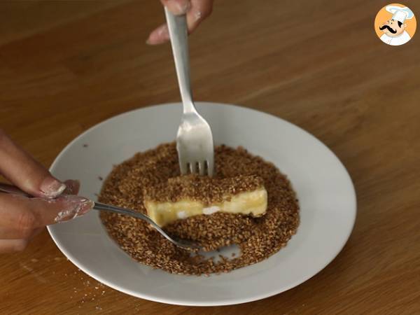 Bastones de feta al sésamo - Preparación paso 3