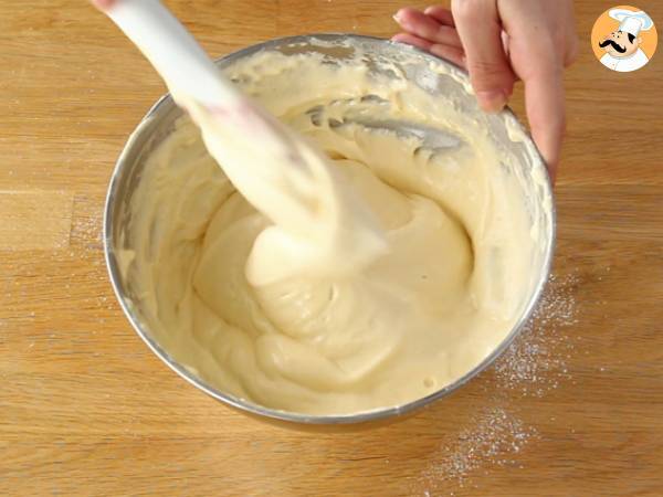 Tronco de mango y frambuesa - Preparación paso 5