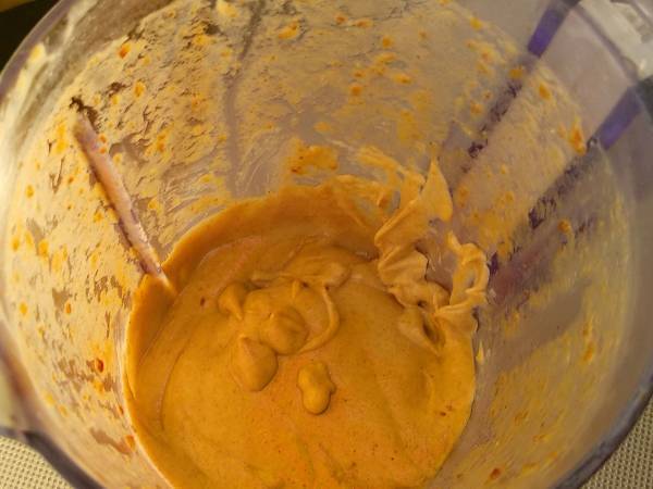 Tartaletas veganas de arándanos heladas (sin horno) - Preparación paso 7