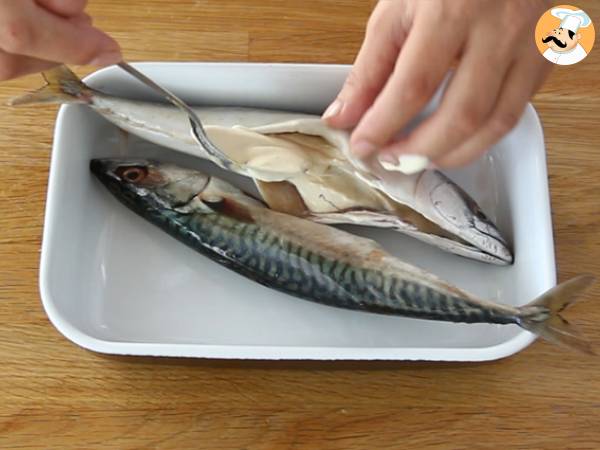 Caballa a la mostaza - Preparación paso 2