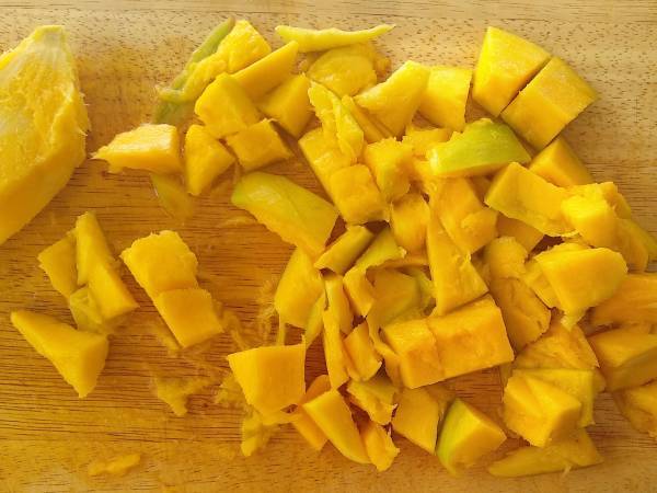 Curry jamaicano de pollo, calabaza y mango - Preparación paso 8