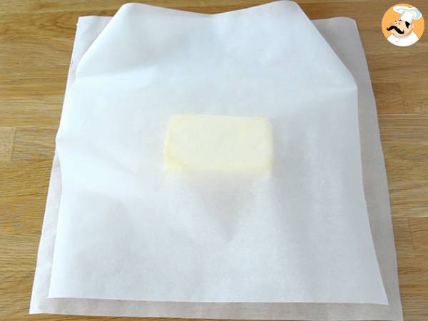 Croissants caseros deliciosos (explicados paso a paso) - Preparación paso 3