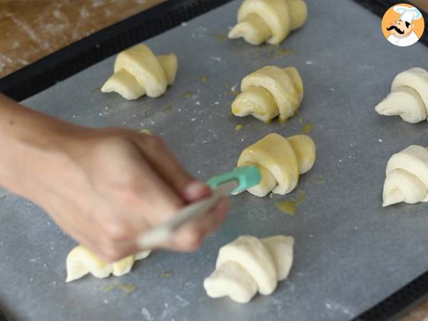 Croissants caseros deliciosos (explicados paso a paso) - Preparación paso 17