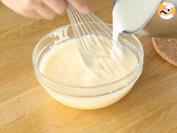 Eclairs de pistacho y frambuesas - Preparación paso 2
