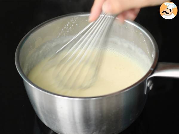 Eclairs de pistacho y frambuesas - Preparación paso 3