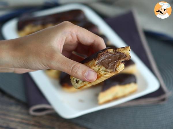 Eclairs de chocolate caseros, explicados paso a paso - Preparación paso 14