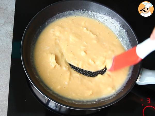 Huevos revueltos, receta original - Preparación paso 3