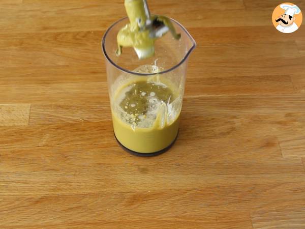 Sopa fría de guisantes rápida - Preparación paso 2