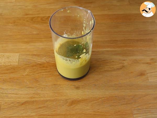 Sopa fría de guisantes rápida - Preparación paso 3