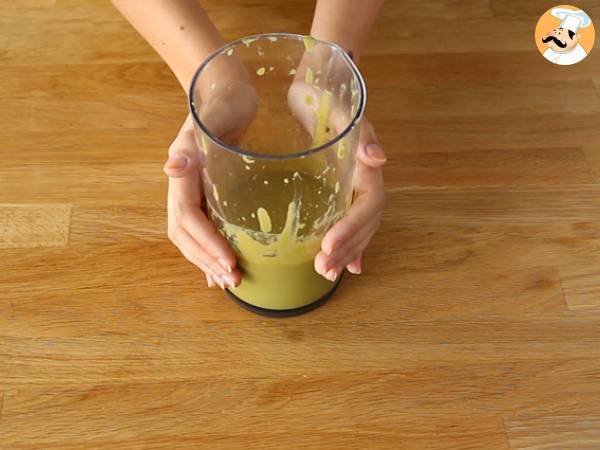 Sopa fría de guisantes rápida - Preparación paso 4