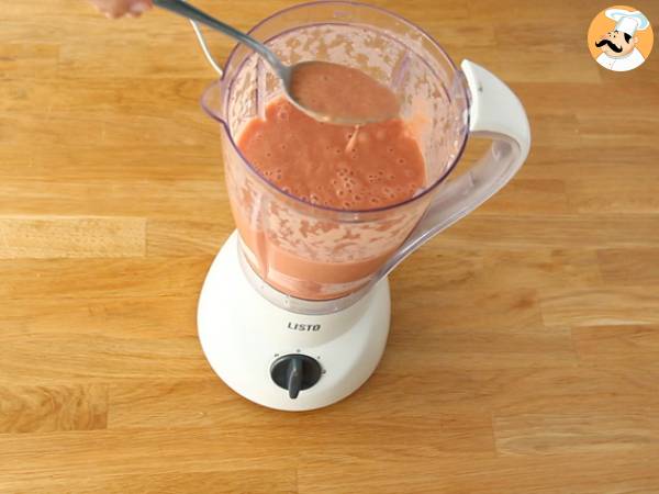 Salmorejo cordobés casero - Preparación paso 3