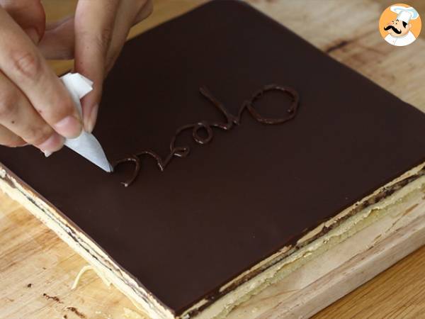 Ópera, receta clásica explicada paso a paso - Preparación paso 22